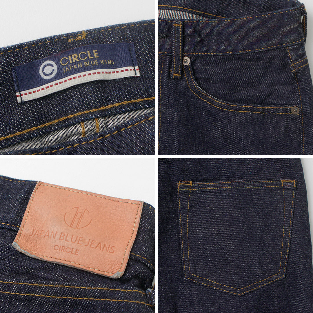 JAPAN BLUE JEANS（ジャパンブルージーンズ） J504 サークル ルーズ 12.5oz アフリカ綿セルヴィッチ