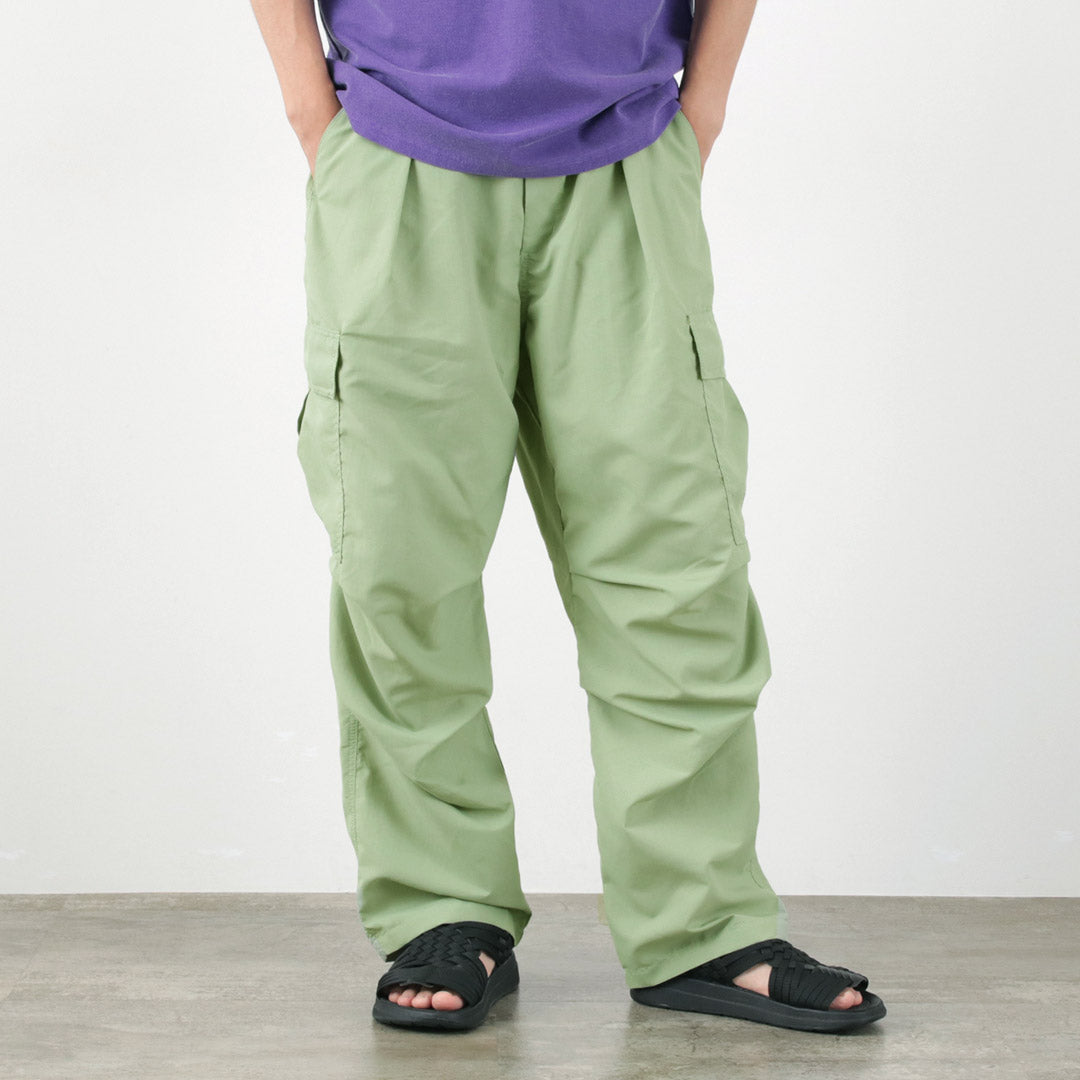 MELPLE（メイプル） バークレー カーゴパンツ リップストップナイロン / メンズ ミリタリー M65 撥水 軽量 日本製 Berkeley Cargo Pants