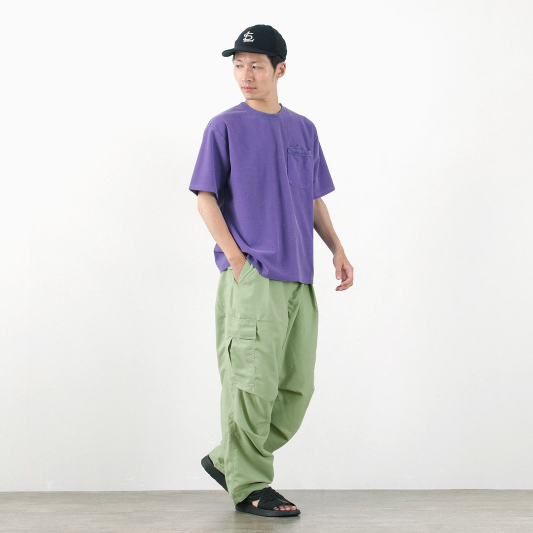 MELPLE（メイプル） バークレー カーゴパンツ リップストップナイロン / メンズ ミリタリー M65 撥水 軽量 日本製 Berkeley Cargo Pants