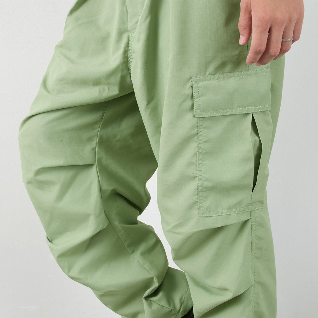 MELPLE（メイプル） バークレー カーゴパンツ リップストップナイロン / メンズ ミリタリー M65 撥水 軽量 日本製 Berkeley Cargo Pants