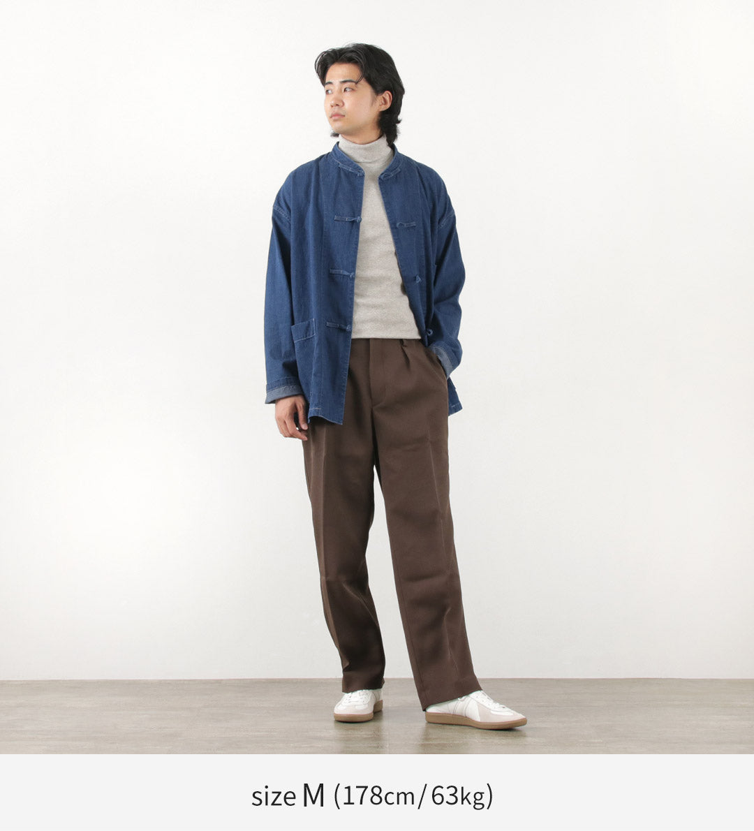 MELPLE（メープル） フェアファクス 2B パンツ / メンズ イージーパンツ ポリエステル ウエストゴム 軽量 UVカット 日本製 Fairfax 2B Pants