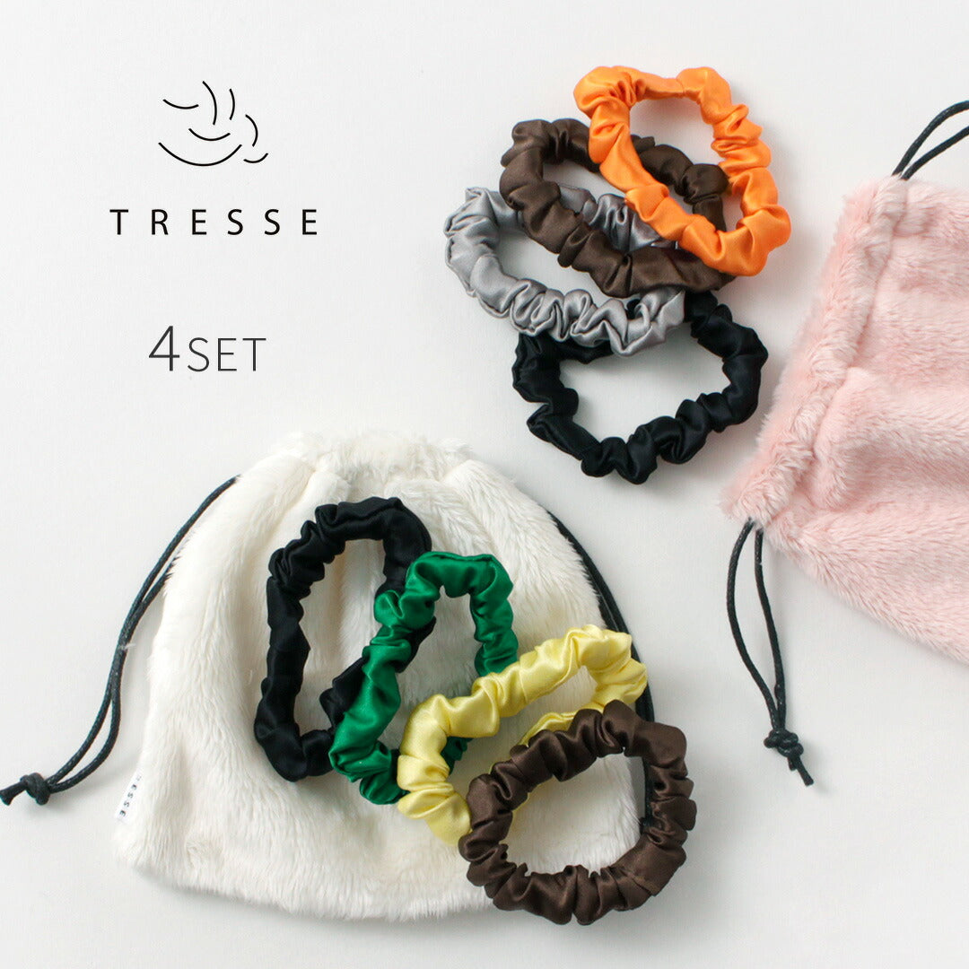 TRESSE（トレス） ソフィー ミニシュシュ 4ピース