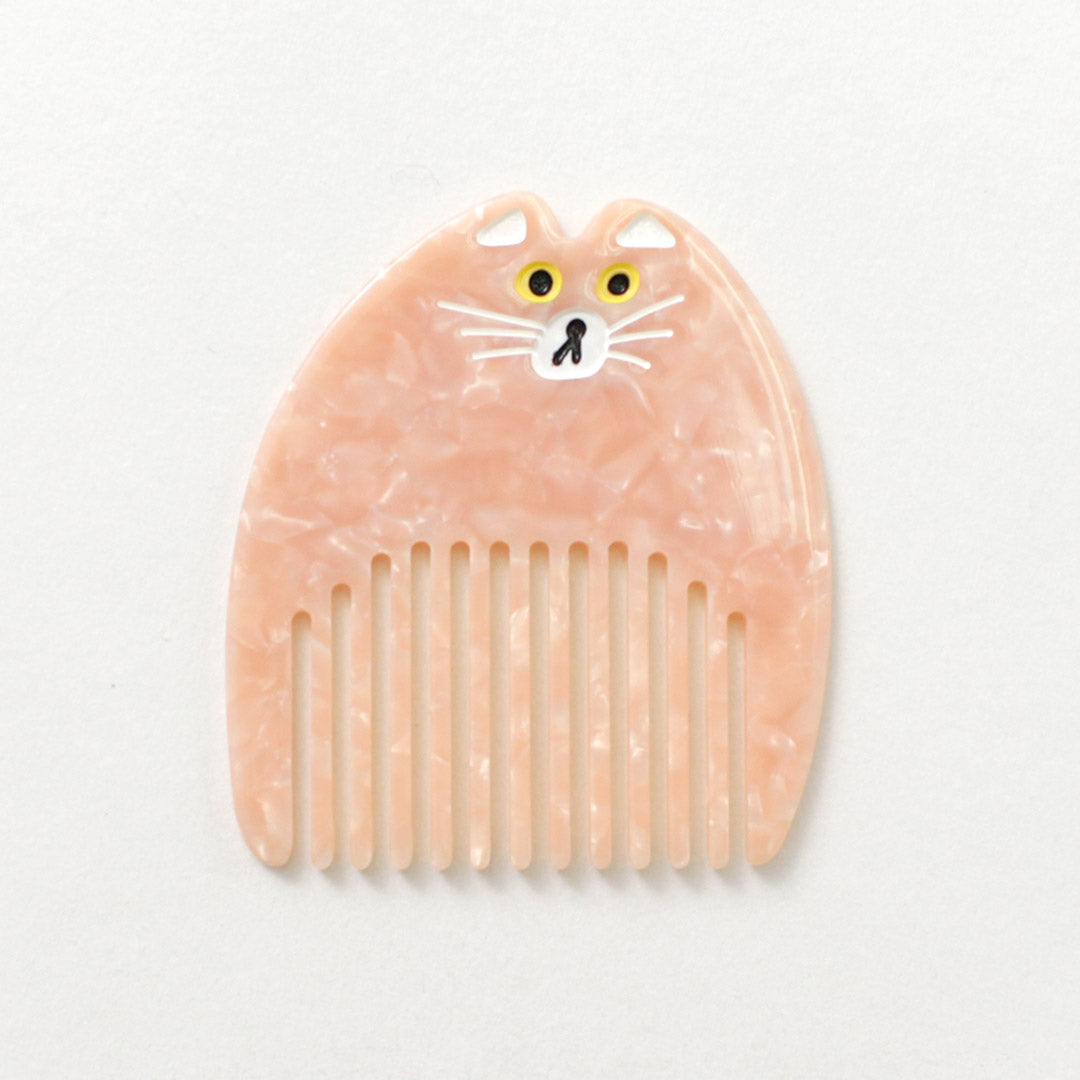 TRESSE（トレス） ラ・ペンニュ シャ / レディース ヘアアクセ コーム ネコ 猫 べっ甲 Le Peigne Chat