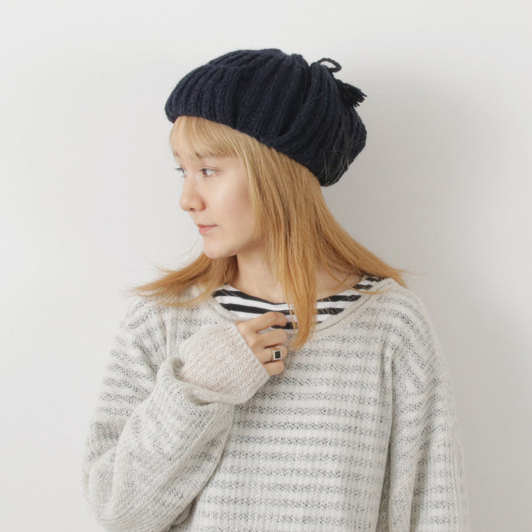 ami カーキ ニット帽 ami カーキ ニット帽 AMI CAP（アミキャップ） カカオ染 | TAIKO