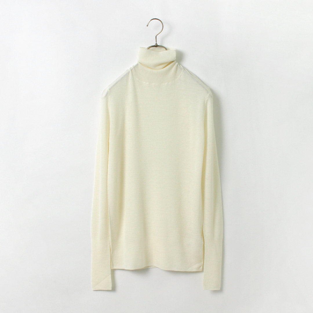 SHINZONE（シンゾーン） ハイネックサーマル / レディース トップス 長袖 ニット ウール インナー 無地 日本製 23AMSNI01 HIGH NECK THERMAL