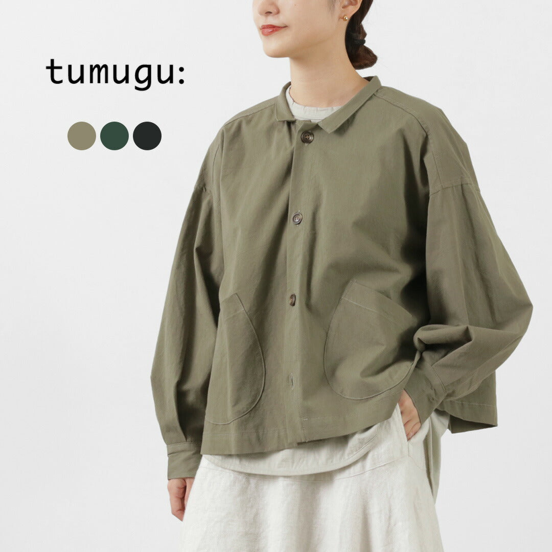 【30％OFF】TUMUGU（ツムグ） アンティーク バーバリー ブルゾン