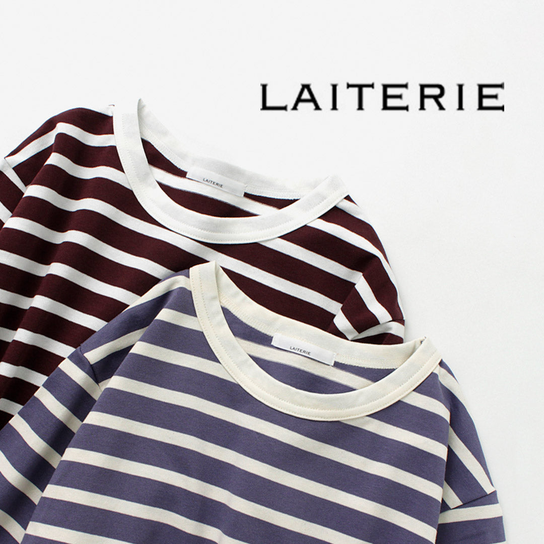 【30％OFF】LAITERIE（レイトリー） デラヴェボーダー エルボータック プルオーバー