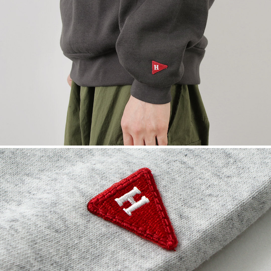 HEALTHKNIT（ヘルスニット） クラシックスウェット ヘンリーネック ロングスリーブ