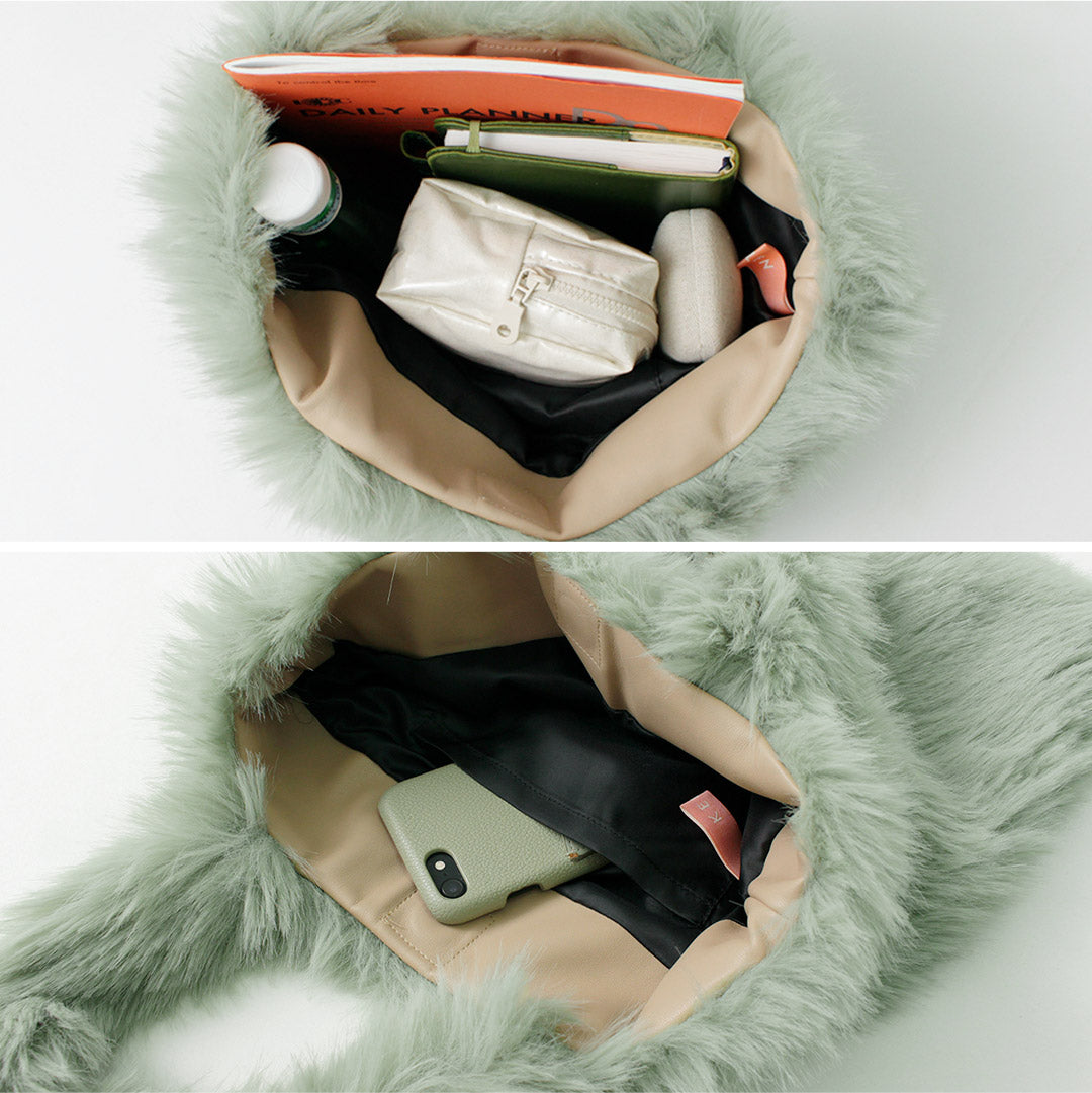 KELEN（ケレン） MELON エコファーバッグ / レディース 鞄 トートバッグ MELON Eco Fur Bag