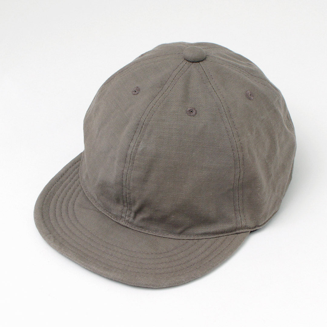 HIGHER（ハイアー） アーミーサージ キャップ / メンズ レディース ユニセックス 帽子 綿 コットン 日本製 ARMY SERGE CAP