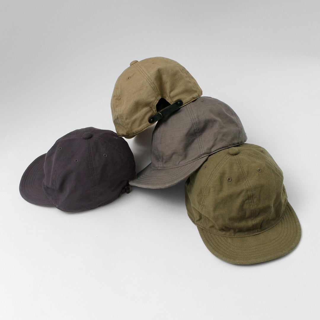 HIGHER（ハイアー） アーミーサージ キャップ / メンズ レディース ユニセックス 帽子 綿 コットン 日本製 ARMY SERGE CAP