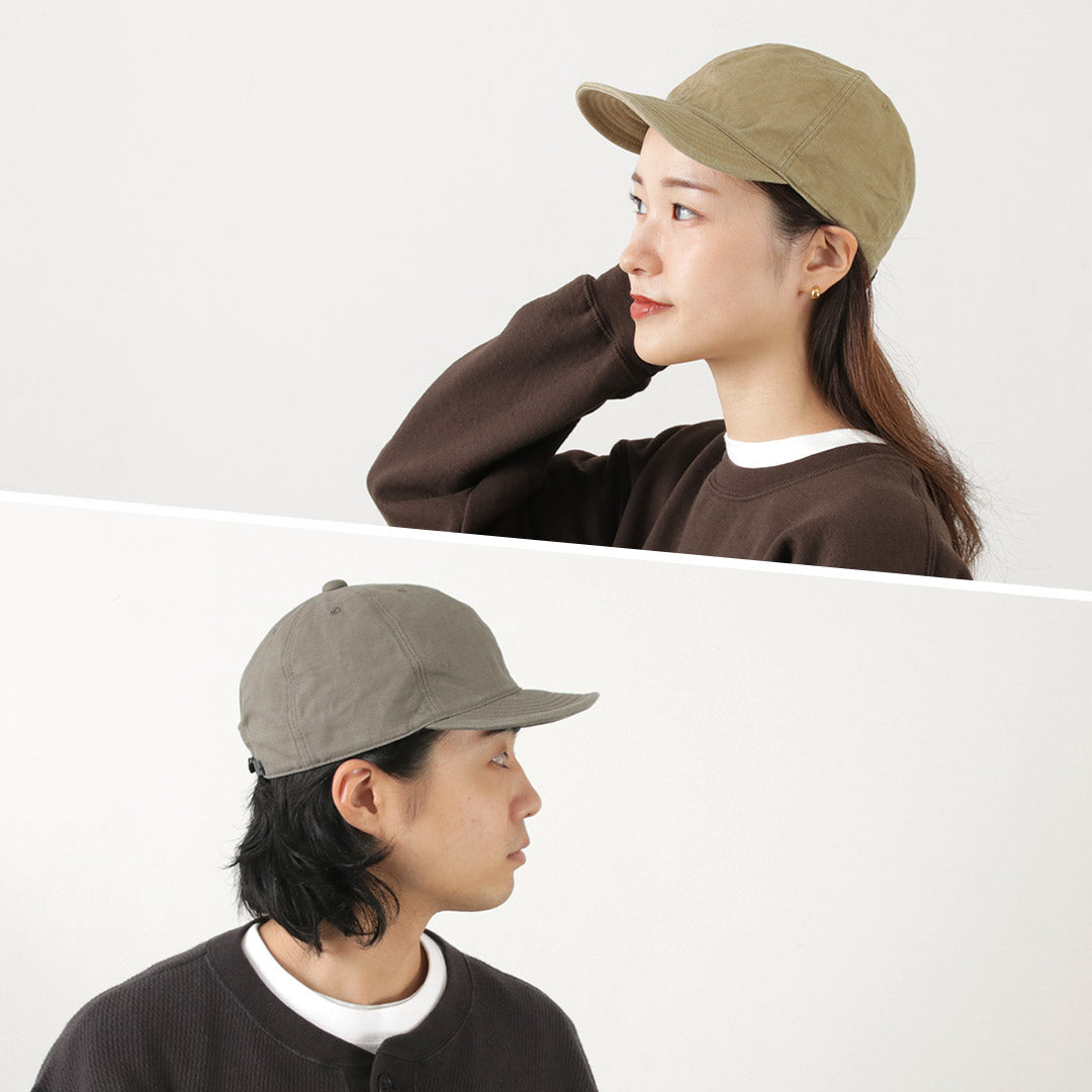 HIGHER（ハイアー） アーミーサージ キャップ / メンズ レディース ユニセックス 帽子 綿 コットン 日本製 ARMY SERGE CAP