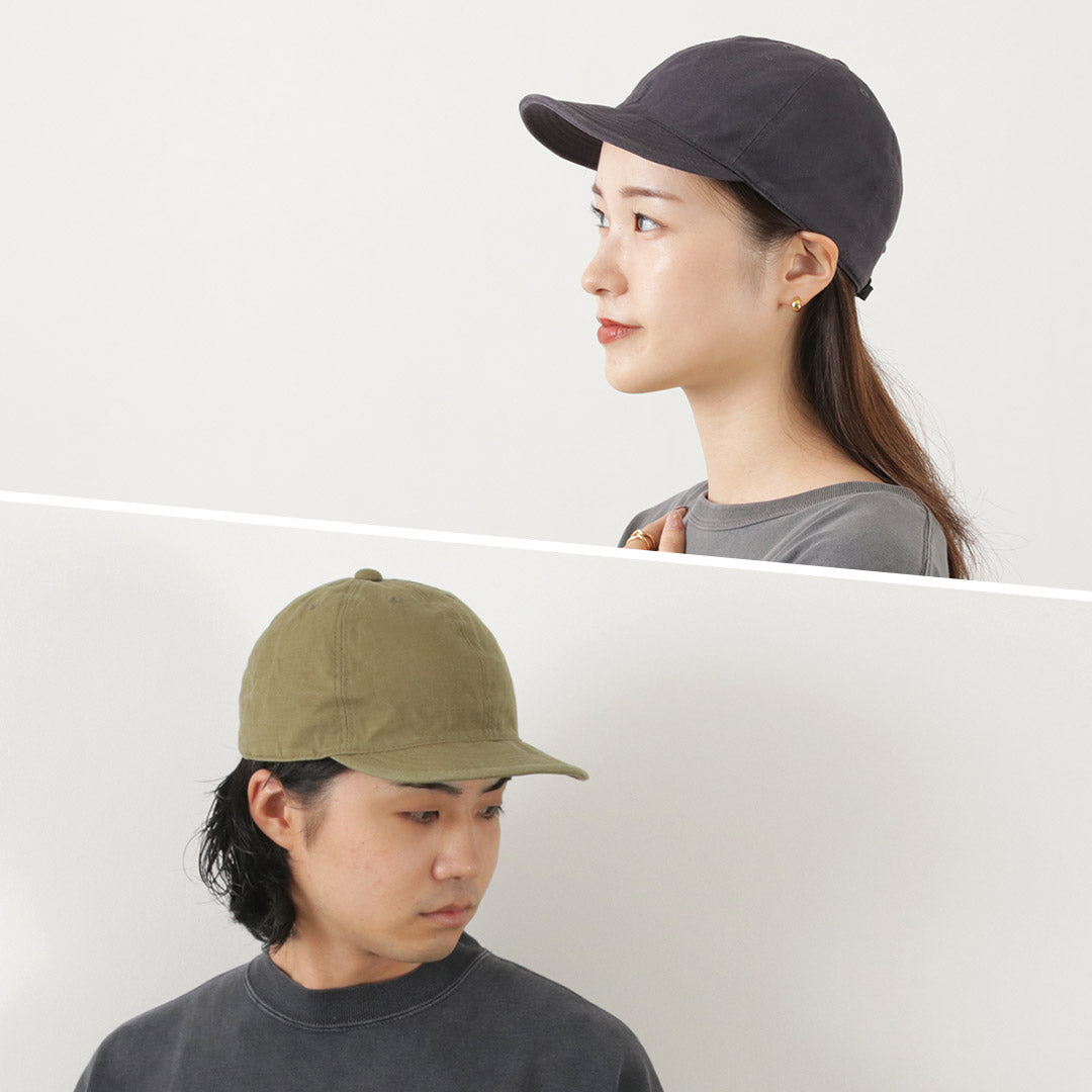 HIGHER（ハイアー） アーミーサージ キャップ / メンズ レディース ユニセックス 帽子 綿 コットン 日本製 ARMY SERGE CAP