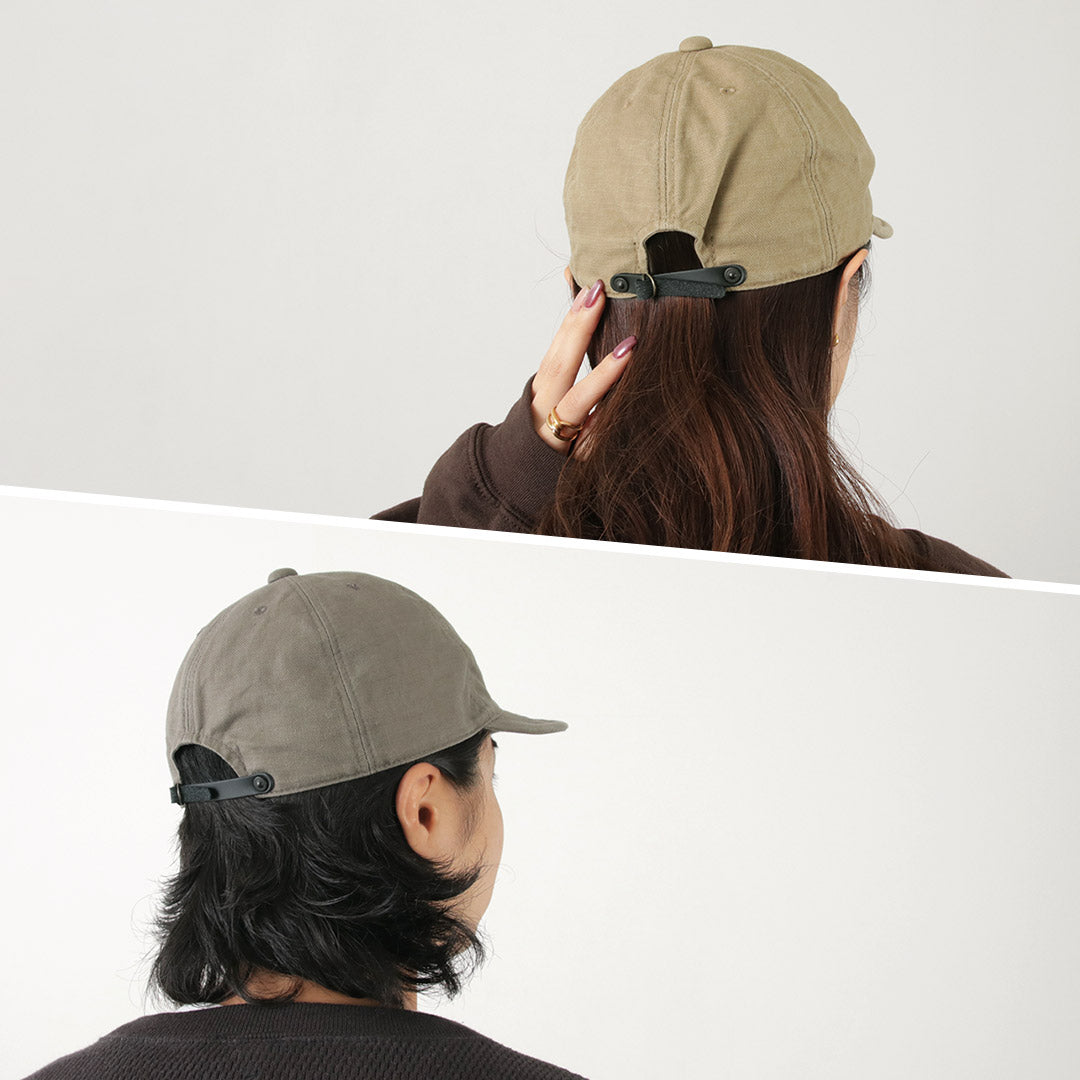 HIGHER（ハイアー） アーミーサージ キャップ / メンズ レディース ユニセックス 帽子 綿 コットン 日本製 ARMY SERGE CAP