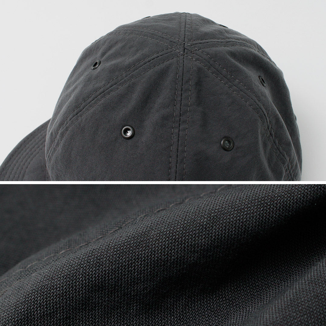 HIGHER（ハイアー） 別注 ウォータープルーフ ナイロン アクティブ キャップ / メンズ レディース 帽子 ナイロン 撥水 透湿 日本製 Waterproof nylon active cap