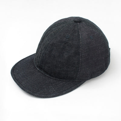 HIGHER（ハイヤー） 別注 デニム マルチパネル キャップ / メンズ レディース ユニセックス 帽子 綿 コットン 日本製 DENIM MULTI PANEL CAP