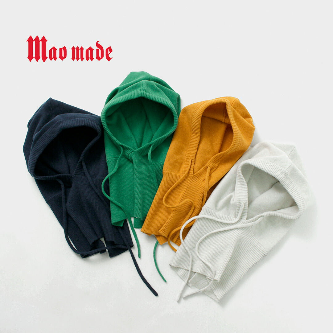 【まとめ買い割引対象！10/21(月)09:59まで】【30％OFF】MAO MADE（マオメイド） ピーチ起毛 バラクラバ / レディース 帽子 ニット帽 ネックウォーマー【セール】