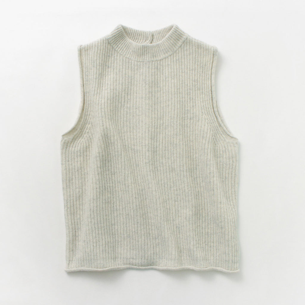 30％OFF】MAO MADE（マオメイド） JAPAN KNIT シャペウ モックネック