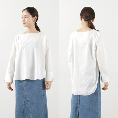 MAO MADE（マオメイド） カラー別注 インナーセット タートルフレンチ / レディース ニット ブラウス 綿100％ コットン セット