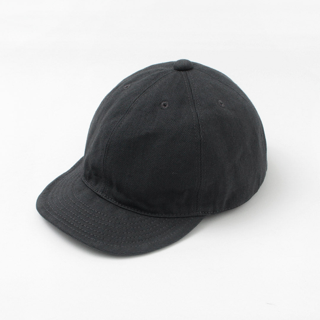 HIGHER（ハイヤー） 別注 セルヴィッチ デニムキャップ ワンウォッシュ グレック / メンズ レディース 帽子 綿 コットン 日本製 SELVEDGE DENIM CAP