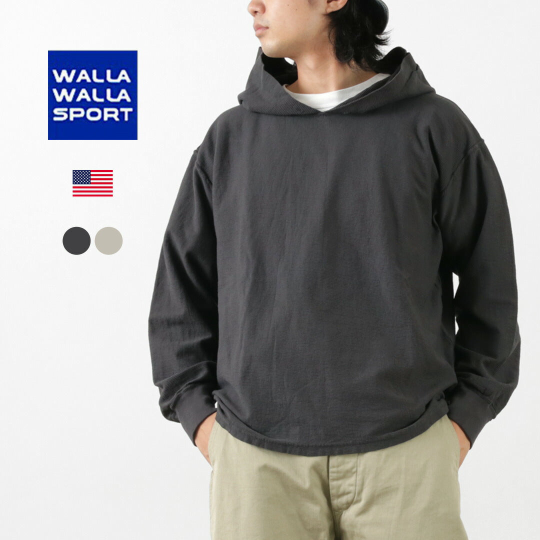 WALLA WALLA SPORT（ワラワラスポーツ） リッジ ビッグフード ロングスリーブTシャツ