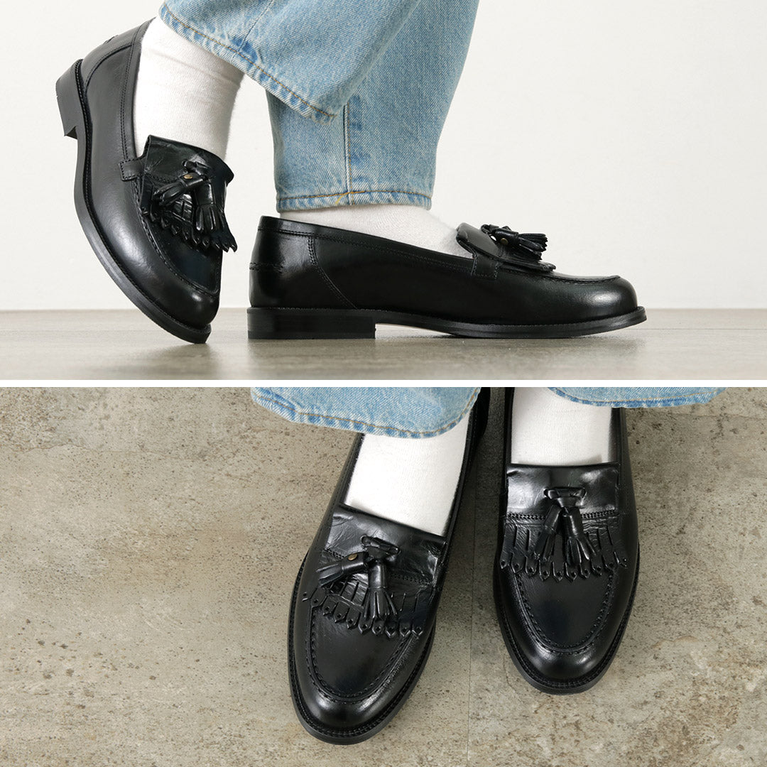 DIEGO BELLINI（ディエゴ ベリーニ） タッセルローファー / レディース 革靴 レザー 本革 Tassel Loafer