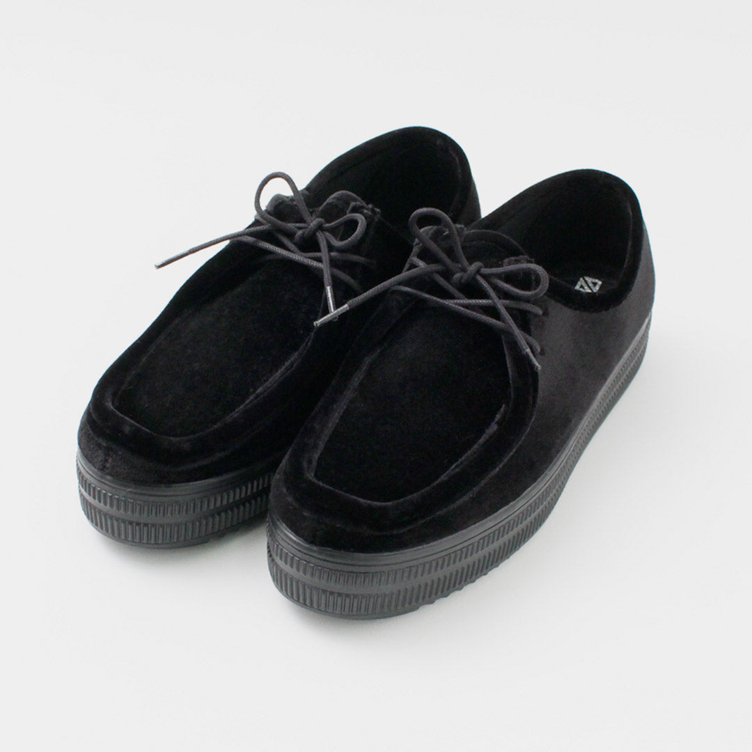 ALBEROLA（アルベローラ） ベロア モカシン / レディース 靴 シューズ チロリアン レースアップ Velour Moccasin