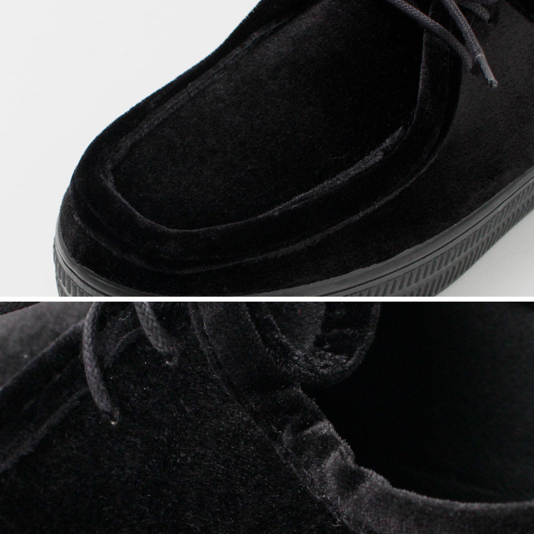 ALBEROLA（アルベローラ） ベロア モカシン / レディース 靴 シューズ チロリアン レースアップ Velour Moccasin