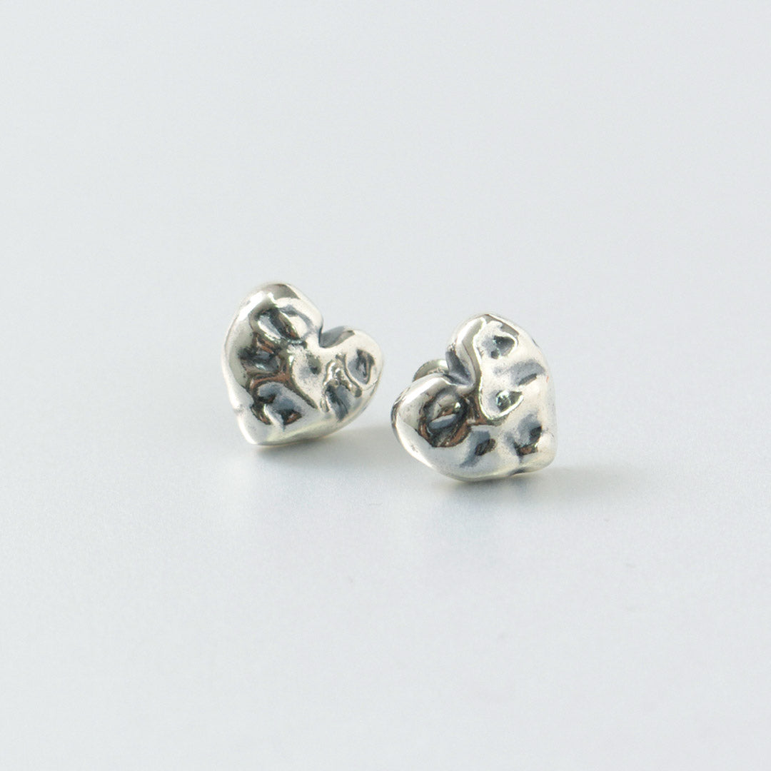 AURA（オーラ） ヴィンテージ ハートピアス / レディース シルバー925 アクセサリー Vintage Heart Pierce