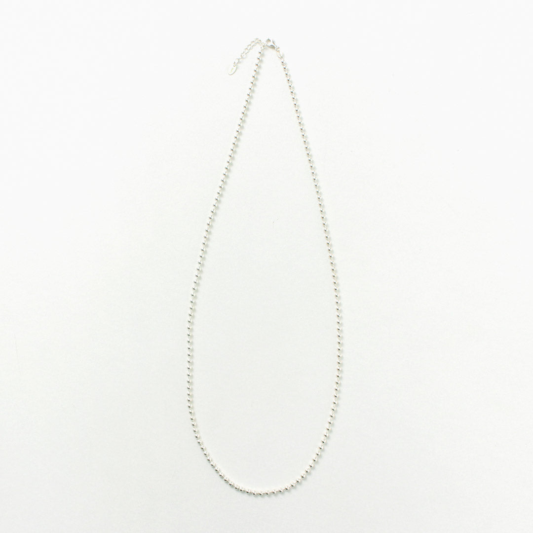 AURA（オーラ） ボールチェーン ネックレス / レディース アクセサリー シルバー925 Ball Chain Necklace