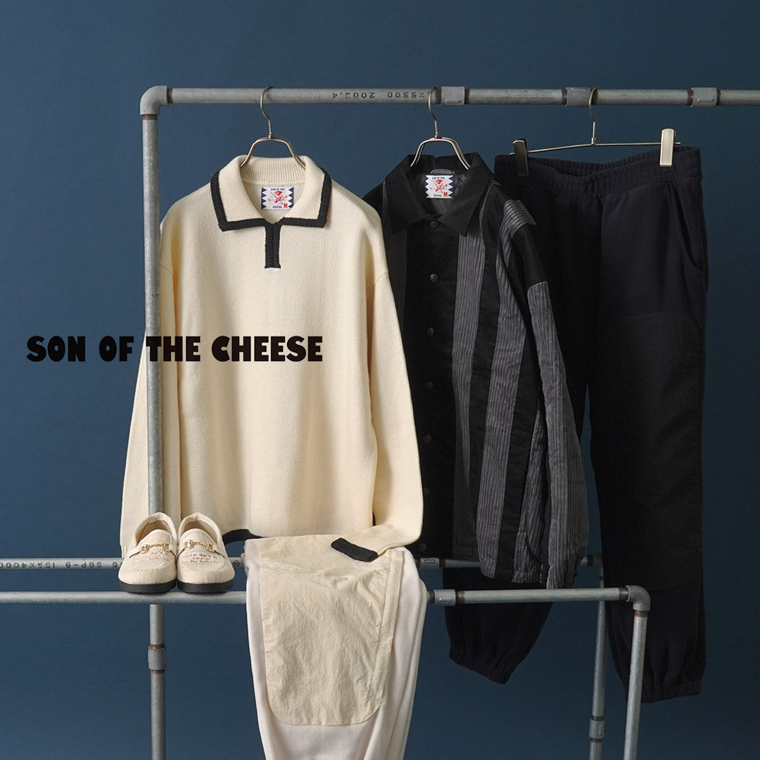 SON OF THE CHEESE（サノバチーズ） ストライプ コーデュロイ ジャケット / アウター 中綿 メンズ Striped corduroy Jkt