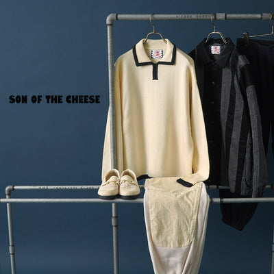 SON OF THE CHEESE（サノバチーズ） ダブルニー フリースパンツ / イージーパンツ ポーラテック メンズ Double Knee Fleece Pants