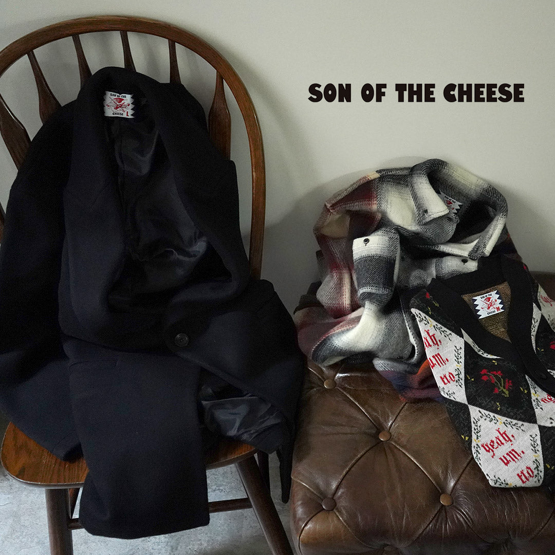 SON OF THE CHEESE（サノバチーズ） ウール オーバーコート / アウター メンズ ビーバー ジャコート ジャコット Wool Over Coat