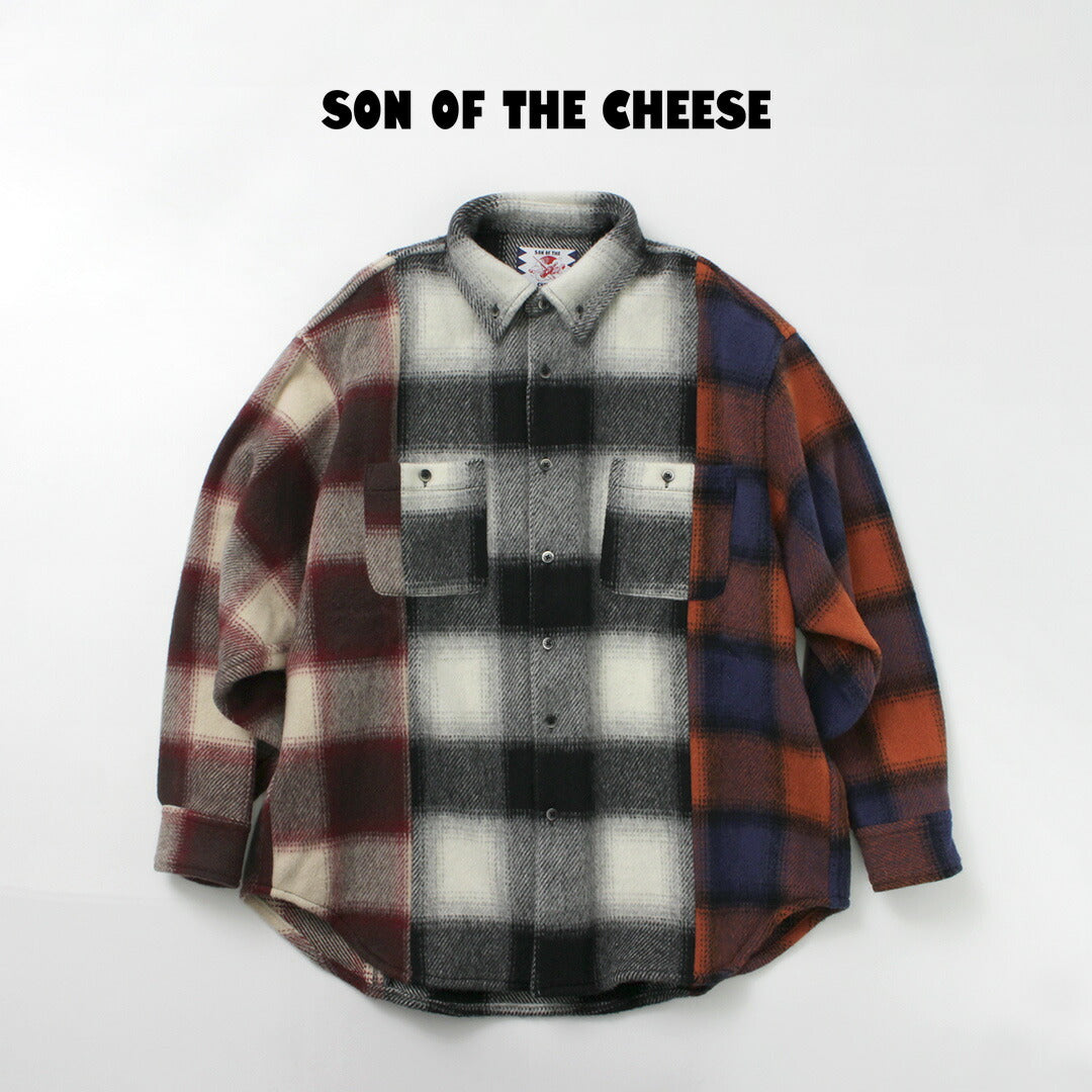 SON OF THE CHEESE（サノバチーズ） クレイジーチェック シャツ｜ROCOCO ONLINE STORE