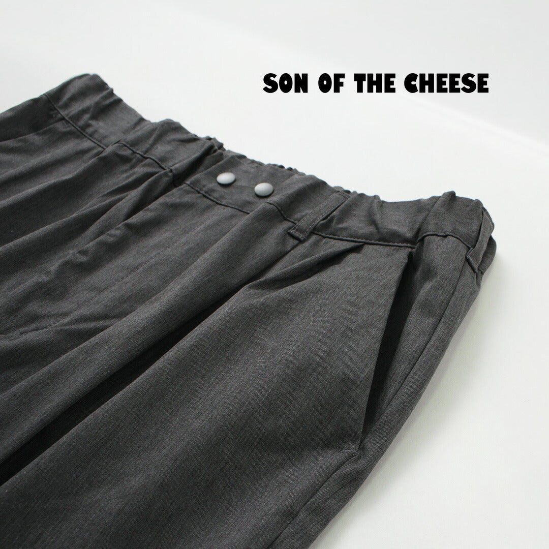 SON OF THE CHEESE（サノバチーズ） MJK パンツ / メンズ イージーパンツ ポリエステル ウエストゴム MJK PANTS