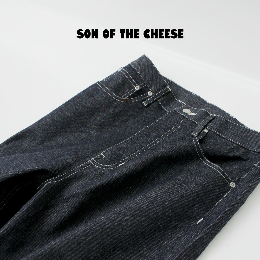 SON OF THE CHEESE（サノバチーズ） ワイドデニム 5ポケットパンツ / ボトムス リジッド メンズ Wide Denim 5 Pocket Pant