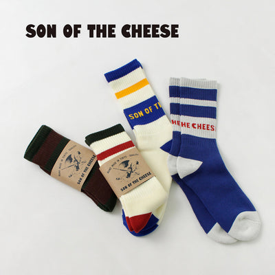 SON OF THE CHEESE（サノバチーズ） プールソックス / 靴下 メンズ 底パイル コットン スケーター POOLSOX