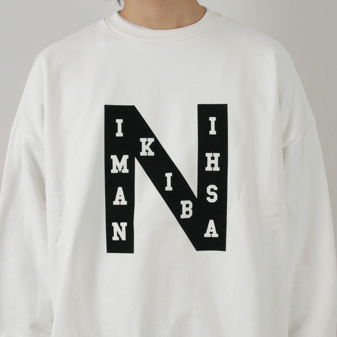 SON OF THE CHEESE（サノバチーズ） NAMIKIBASHI クルーネック スウェット / トップス トレーナー 綿 コットン プリント メンズ “NAMIKIBASHI” Crew Neck Sweat