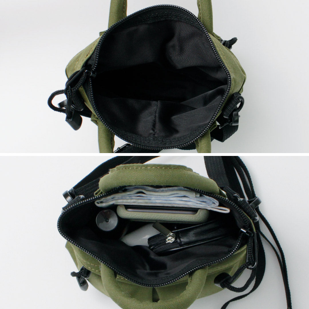 SML（エスエムエル） ミニ ヘルメットバッグ / 2WAY ショルダーバッグ 小さめ メンズ レディース Mini Helmet Bag
