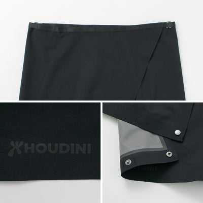HOUDINI (フディーニ/フーディニ） スクエア / 巻きスカート メンズ レディース ユニセックス 防水 防風 透湿 伸縮 アウトドア The Square