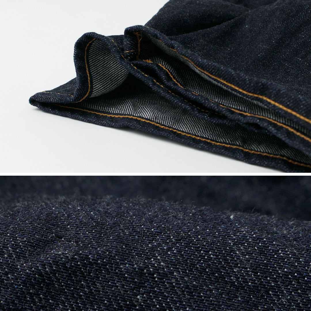 JAPAN BLUE JEANS（ジャパンブルージーンズ） 別注 コンフォートストレート 12oz 5ポケット デニム / コットン ルーズフィット 股上深め 日本製 メンズ Comfort Straight 12oz Denim 5pkt Pants