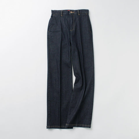 未使用✨レッドカード　Tyler　ルーズストレートデニム　ネイビー　24 RED CARD＞TYLER ルーズストレート デニムパンツ