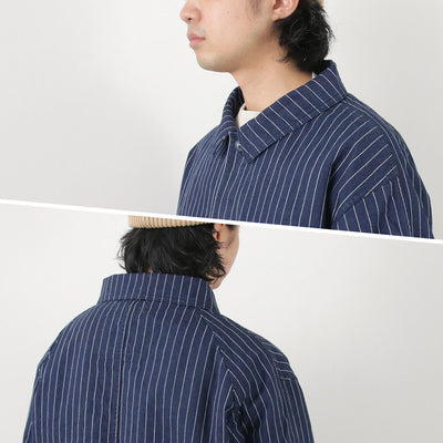 JAPAN BLUE JEANS（ジャパンブルージーンズ） 別注 ウォバッシュ カバーオール / メンズ ライトアウター ジャケット 日本製 クリスマス プレゼント ギフト