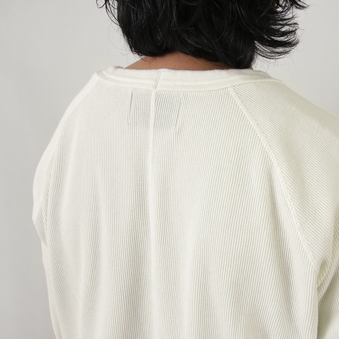 FNOR（エフノア） アディクティブ サーマルカットソー / メンズ レディース トップス 長袖 綿 コットン ウール 日本製