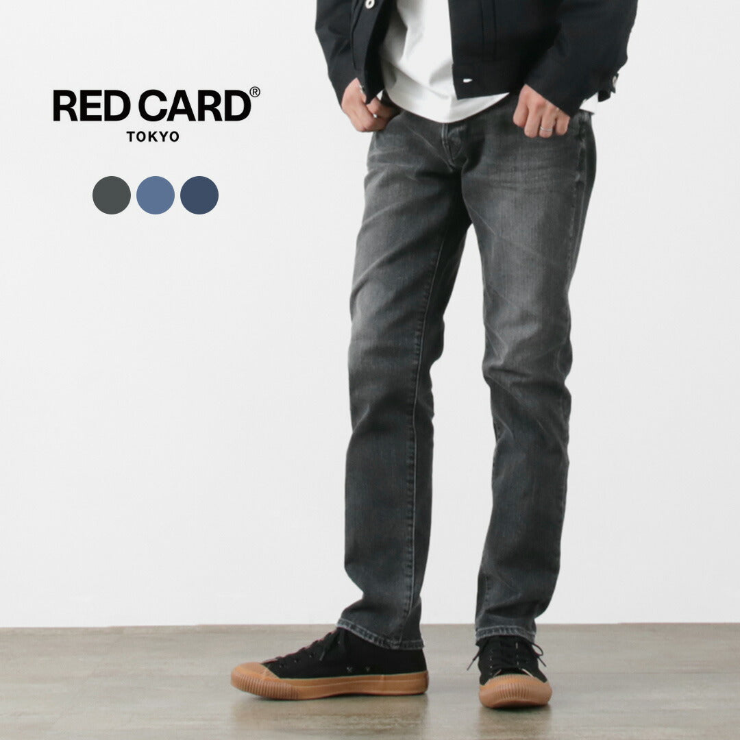 RED CARD（レッドカード） リズム スリムテーパード ストレッチ デニム