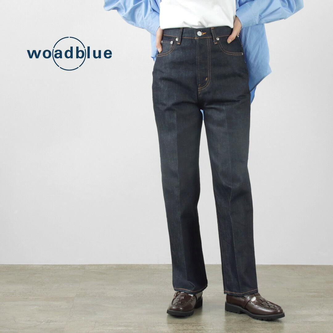 WOADBLUE（ウォードブルー） リジット ハイライズ デニム / レディース ボトムス パンツ ジーンズ Rigid High Rise denim