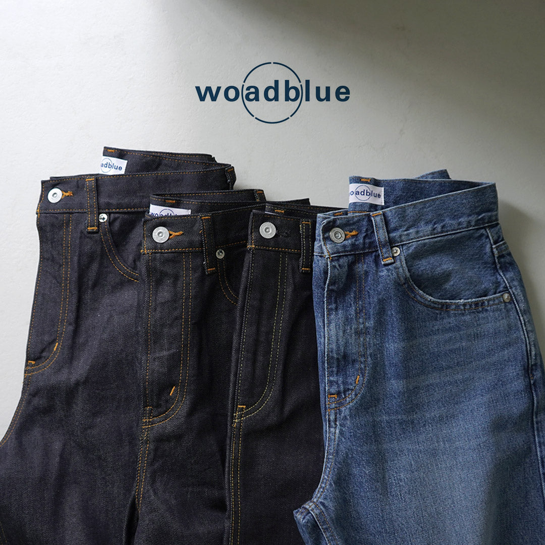 WOADBLUE（ウォードブルー） Iライン デニムスカート / レディース ボトムス ロング Iline Denim Skirt