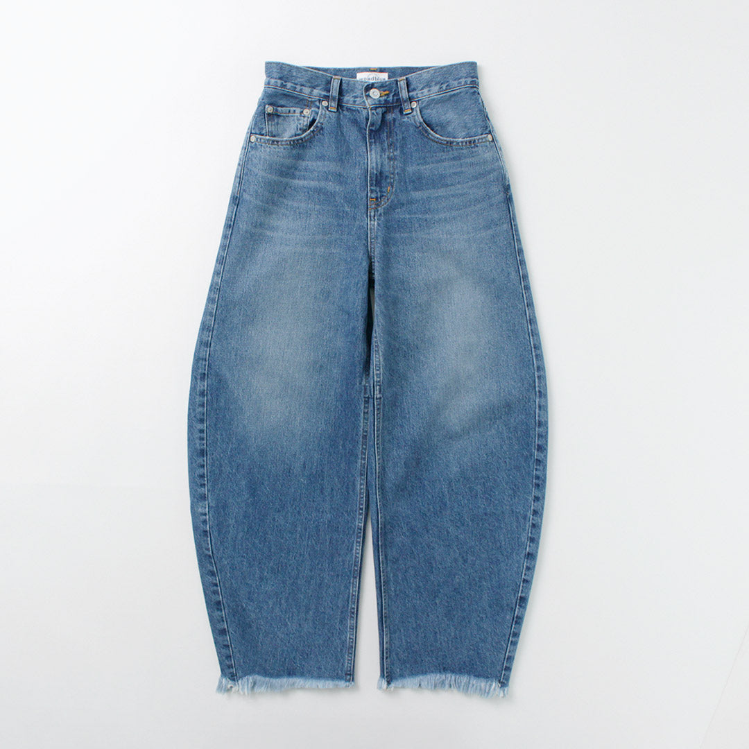 WOADBLUE（ウォードブルー） Bullet ブレット カーヴィーデニム / レディース ボトムス パンツ ジーンズ 綿 コットン 日本製 Bullet Curvy Denim