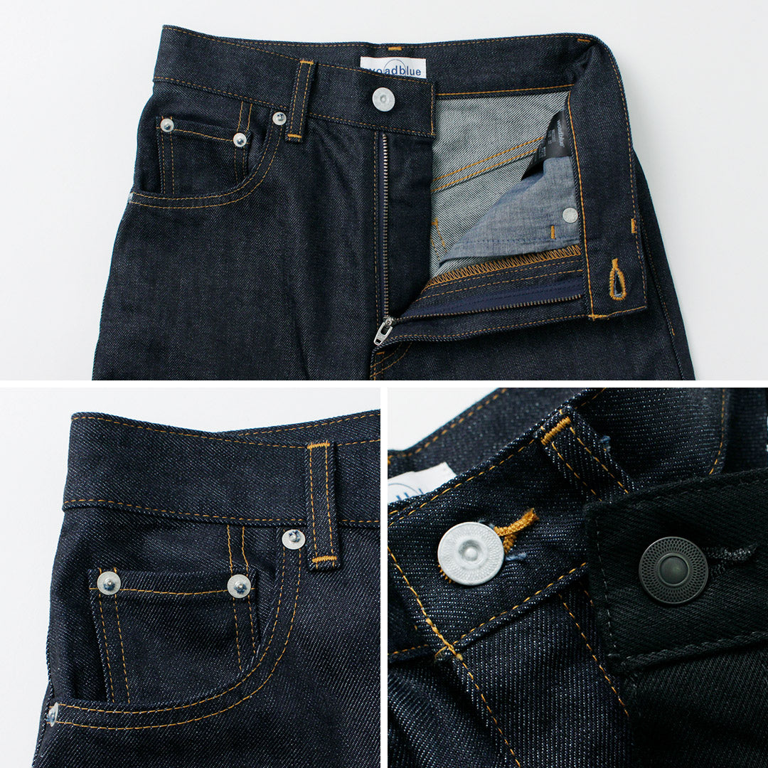 WOADBLUE（ウォードブルー） ワイド デニム パンツ / レディース ボトムス パンツ ジーンズ 綿 コットン 日本製 Wide Denim Pants