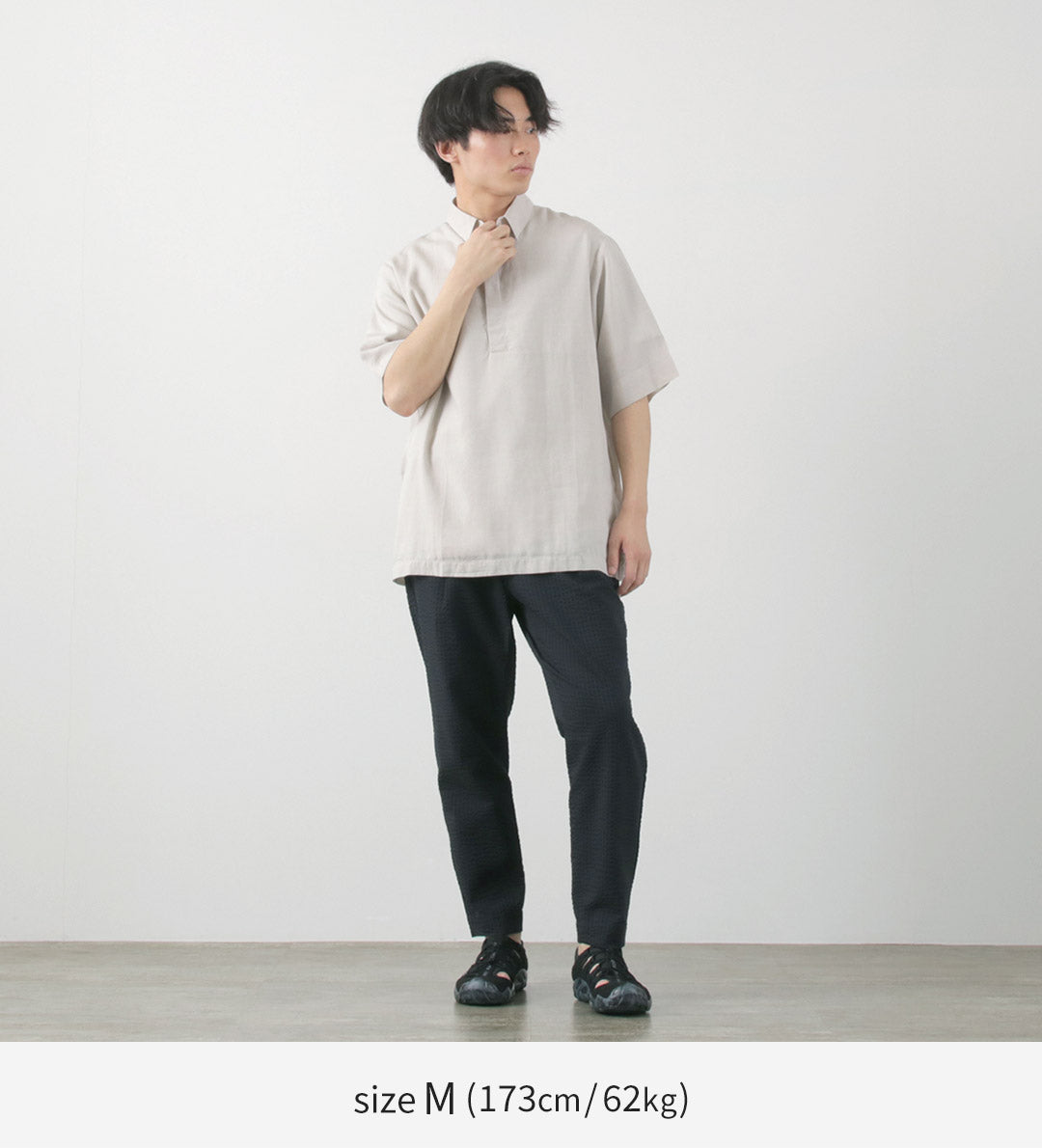 AND WANDER（アンドワンダー） ドライソフト シアサッカー パンツ 2024年モデル